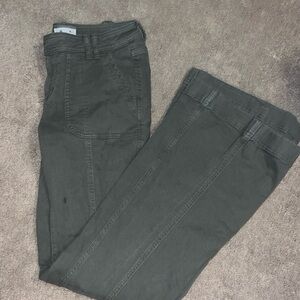 Women’s garage low rise flare pants